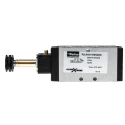 Parker Pneumatic Solenoid Valve 5/2 Solenoid/Spring G 1/8 Port 24V P2LAX