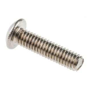 RS PRO Plain Stainless Steel Hex Socket Button Screw, Hex, M10 x 80 mm 193-3460