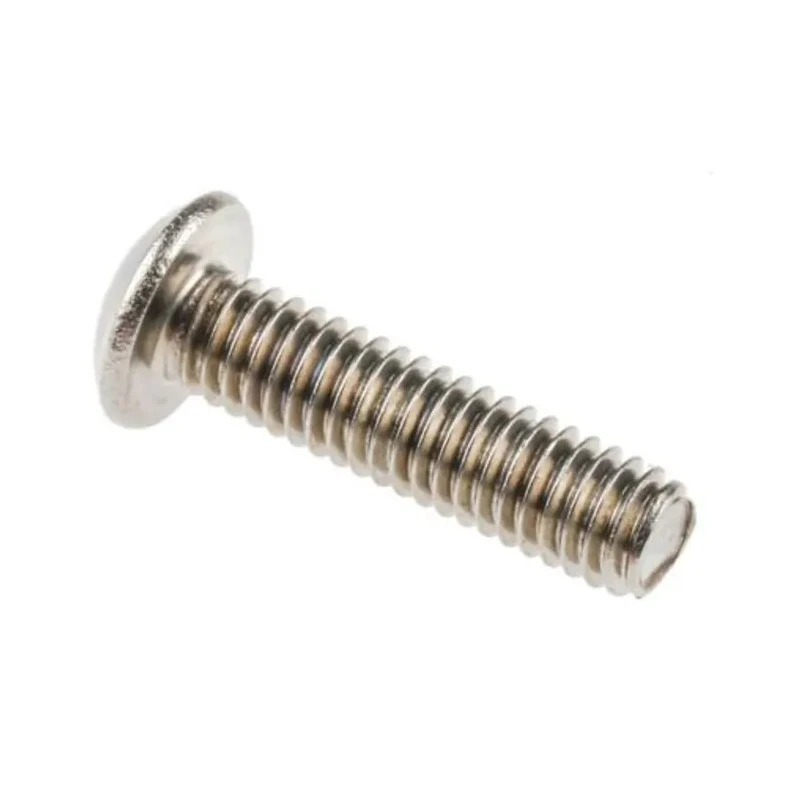 RS PRO Plain Stainless Steel Hex Socket Button Screw, Hex, M10 x 80 mm 193-3460