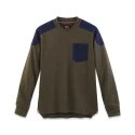 Parade Khaki Polyester Long Sleeve T-Shirt 2XL 17OVERNO1478TXXL