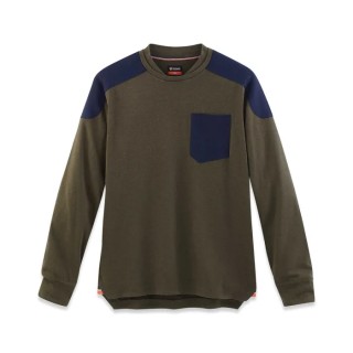 Parade Khaki Polyester Long Sleeve T-Shirt Size S 17OVERNO1478TS