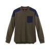 Parade Khaki Polyester Long Sleeve T-Shirt Size S 17OVERNO1478TS