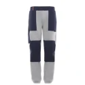 Parade Unisex Joggers Grey Cotton Abrasion Resistant Knee Pad Pocket Waist 44 17BELIZE2492T44