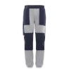 Parade Unisex Joggers Grey Cotton Abrasion Resistant Knee Pad Pocket Waist 44 17BELIZE2492T44
