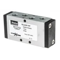 Parker Pneumatic Solenoid Valve Pilot NPT BSPP 1/8 in Port Size Manifold 5 Ports 16 bar Max Operating Pressure P2LAX511PP