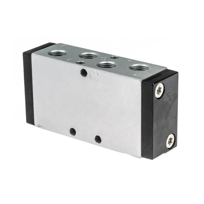 Parker Pneumatic Solenoid Valve Pilot NPT BSPP 1/8 in Port Size Manifold 5 Ports 16 bar Max Operating Pressure P2LAX511PP