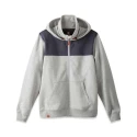 Parade Grey Cotton Unisex Zipper Work Hoodie 2XL 500 to 520 mm 17OCAMPO1413TXXL
