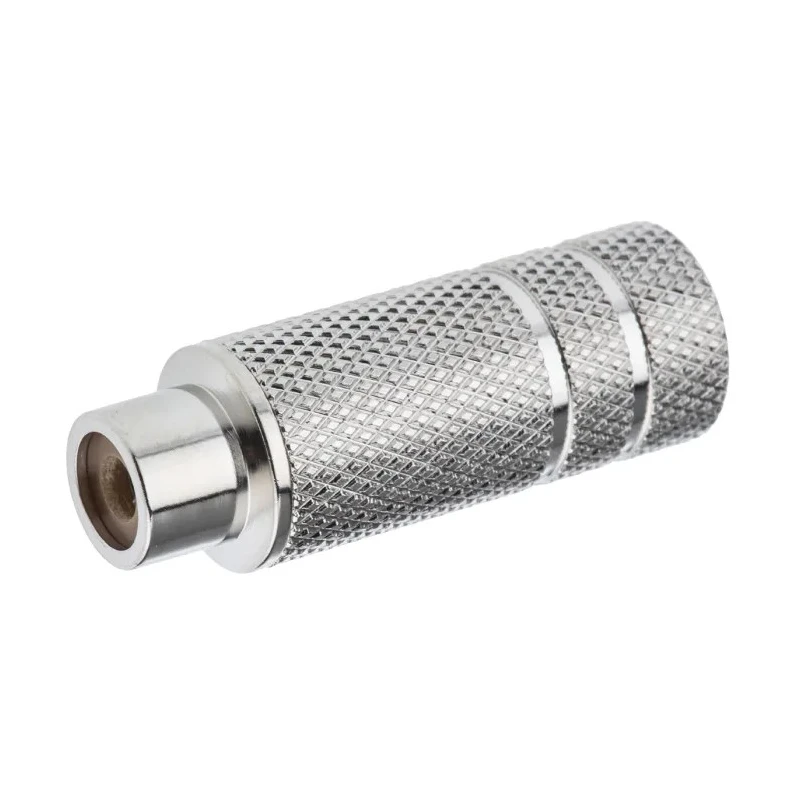 RS PRO Natural Straight Cable RCA Socket with Nickel Plating 2 Contacts Brass Female Connector 411-075