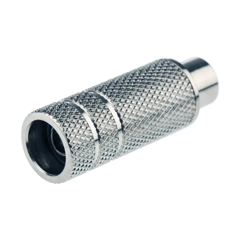 RS PRO Natural Straight Cable RCA Socket with Nickel Plating 2 Contacts Brass Female Connector 411-075