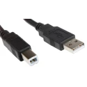 Roline USB Cable Male USB Type A to Male USB Type B USB 2.0 Black 800 mm 11.02.8808-50