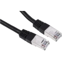RS PRO Cat6 Ethernet Cable 2 m Black RJ45 Male to RJ45 Male S/FTP PVC 411-245