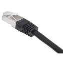 RS PRO Cat6 Ethernet Cable 2 m Black RJ45 Male to RJ45 Male S/FTP PVC 411-245