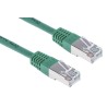 RS PRO Cat6 Ethernet Cable 3 m Green RJ45 Male to RJ45 Male S/FTP PVC 411-249