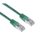 RS PRO Cat6 Ethernet Cable 3 m Green RJ45 Male to RJ45 Male S/FTP PVC 411-249