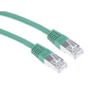 RS PRO Cat6 Ethernet Cable 10 m Green RJ45 Male to RJ45 Male S/FTP PVC 411-302