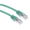RS PRO Cat6 Ethernet Cable 10 m Green RJ45 Male to RJ45 Male S/FTP PVC 411-302