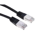 RS PRO Cat6 Ethernet Cable 10 m Black RJ45 Male to RJ45 Male S/FTP PVC 411-277
