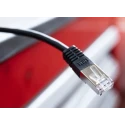 RS PRO Cat6 Ethernet Cable 10 m Black RJ45 Male to RJ45 Male S/FTP PVC 411-277