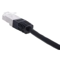 RS PRO Cat6 Ethernet Cable 10 m Black RJ45 Male to RJ45 Male S/FTP PVC 411-277