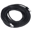 RS PRO Cat6 Ethernet Cable 10 m Black RJ45 Male to RJ45 Male S/FTP PVC 411-277