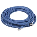 RS PRO Cat6 Ethernet Cable 10m Blue RJ45 Male to RJ45 Male Shielded Foiled Twisted Pair PVC Jacket 411-306