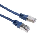 RS PRO Cat6 Ethernet Cable 10m Blue RJ45 Male to RJ45 Male Shielded Foiled Twisted Pair PVC Jacket 411-306