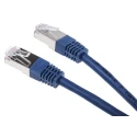 RS PRO Cat6 Ethernet Cable 10m Blue RJ45 Male to RJ45 Male Shielded Foiled Twisted Pair PVC Jacket 411-306