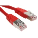 RS PRO Cat6 Ethernet Cable, 0.5 m, Red RJ45 Male to RJ45 Male, S/FTP PVC 411-431
