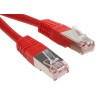 RS PRO Cat6 Ethernet Cable, 0.5 m, Red RJ45 Male to RJ45 Male, S/FTP PVC 411-431