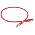 RS PRO Cat6 Ethernet Cable, 0.5 m, Red RJ45 Male to RJ45 Male, S/FTP PVC 411-431