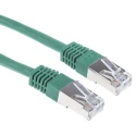 RS PRO Cat6 Ethernet Cable 5 m Green RJ45 Male to RJ45 Male S/FTP PVC 411-485