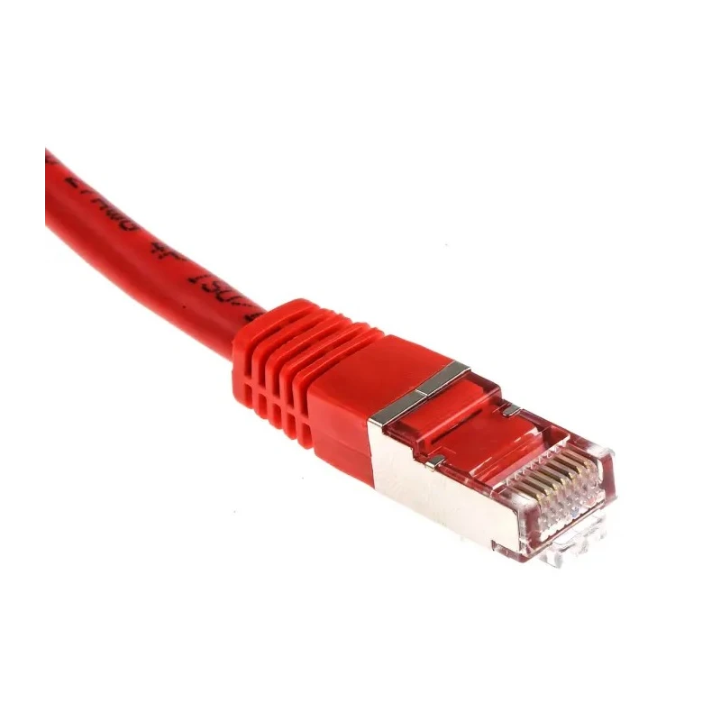 RS PRO Cat6 Ethernet Cable, 5 m, Red RJ45 Male to RJ45 Male, Shielded Foiled Twisted Pair PVC Jacket 411-481