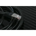 RS PRO Cat6 Ethernet Cable 5 m Black RJ45 Male to RJ45 Male S/FTP PVC 411-328