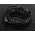 RS PRO Cat6 Ethernet Cable 5 m Black RJ45 Male to RJ45 Male S/FTP PVC 411-328