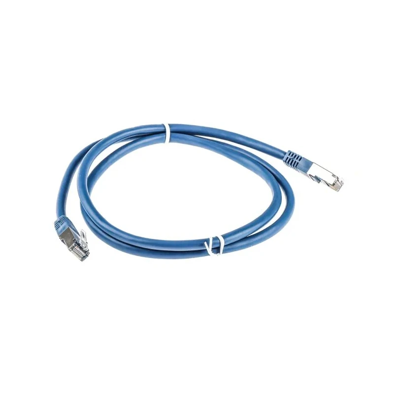 RS PRO Cat6 Ethernet Cable 1 m Blue RJ45 Male to RJ45 Male S/FTP PVC 411-510