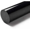 RS PRO Black Nylon Rod 500 mm Length x 75 mm Diameter Cast Nylon 6 MoS2 Filled 75 MPa Tensile Strength 193-5317