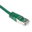 RS PRO Cat6 Ethernet Cable, 1 m, Green RJ45 Male to RJ45 Male, S/FTP PVC 411-514