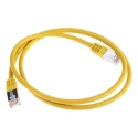 RS PRO Cat6 Shielded Ethernet Cable, 1 m Length, Yellow PVC Jacket Cat6