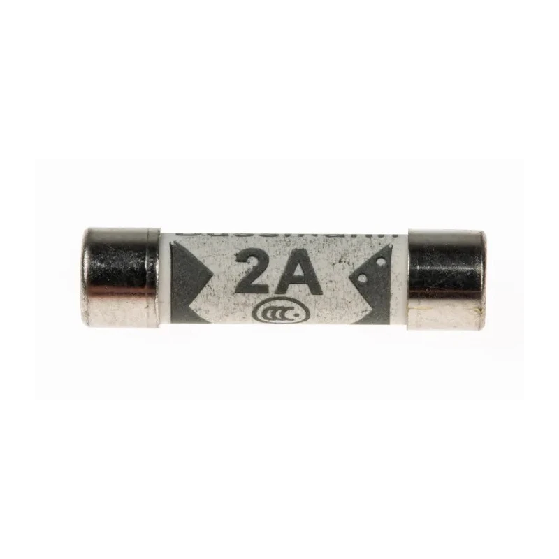 Eaton Ceramic Cartridge Fuse 2A Fast Acting 6.3 x 25 mm 240V AC TDC180-2A