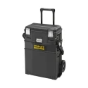 Stanley Plastic Tool Box Wheeled with Removable Tool Tray 549mm Length 413mm Width 549mm Height 1-94-210