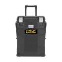Stanley Plastic Tool Box Wheeled with Removable Tool Tray 549mm Length 413mm Width 549mm Height 1-94-210