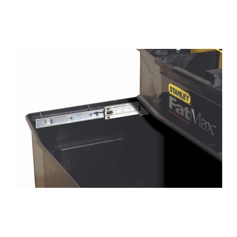 Stanley Plastic Tool Box Wheeled with Removable Tool Tray 549mm Length 413mm Width 549mm Height 1-94-210