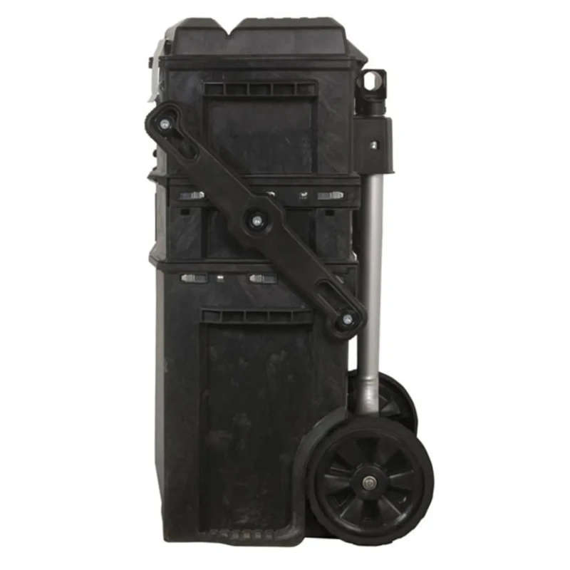 Stanley Plastic Tool Box Wheeled with Removable Tool Tray 549mm Length 413mm Width 549mm Height 1-94-210