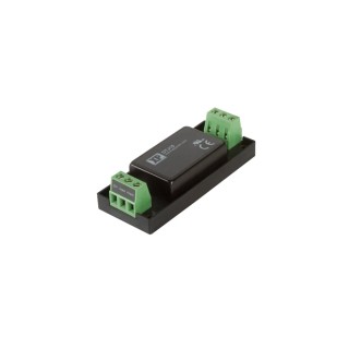 XP Power Chassis Mount DC/DC Converter 15 W, 3.3 V DC Output, 3 A, 18 V to 75 V DC Input, 100 °C Max, Titanium Copper DTJ15
