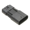 Molex SQUBA 3.6 Male Crimp Connector Housing 3.6 mm Pitch 4 Way 1 Row Straight 207778-0004