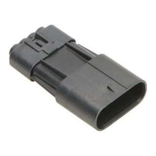 Molex SQUBA 3.6 Male Crimp Connector Housing 3.6 mm Pitch 4 Way 1 Row Straight 207778-0004