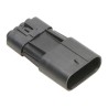 Molex SQUBA 3.6 Male Crimp Connector Housing 3.6 mm Pitch 4 Way 1 Row Straight 207778-0004