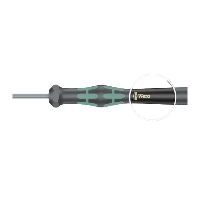 Wera Precision Phillips and Slotted Screwdriver Set, 25-Piece, Kraftform Micro Series, Czech Republic Origin 05134000001