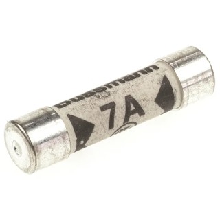 Eaton 7A Fast Acting Ceramic Cartridge Fuse, 6.3 x 25 mm, 240V AC TDC180-7A