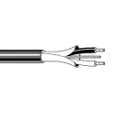 Belden Audio Cable 4.5 mm Outside Diameter, 152 m Length, Grey PVC Jacket, 300V Rated 1800B T5X500